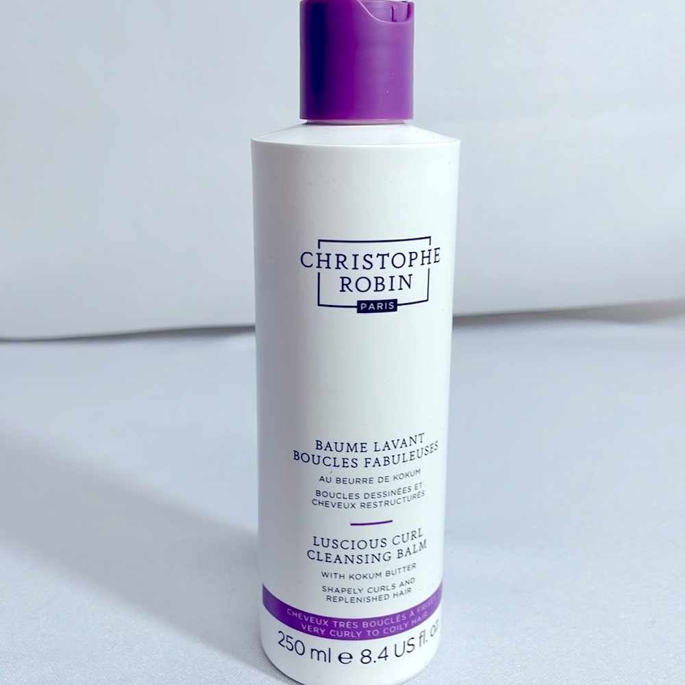 Christophe Robin Paris New Luscious curl cleansing balm 8.4 oz Kulsum butter